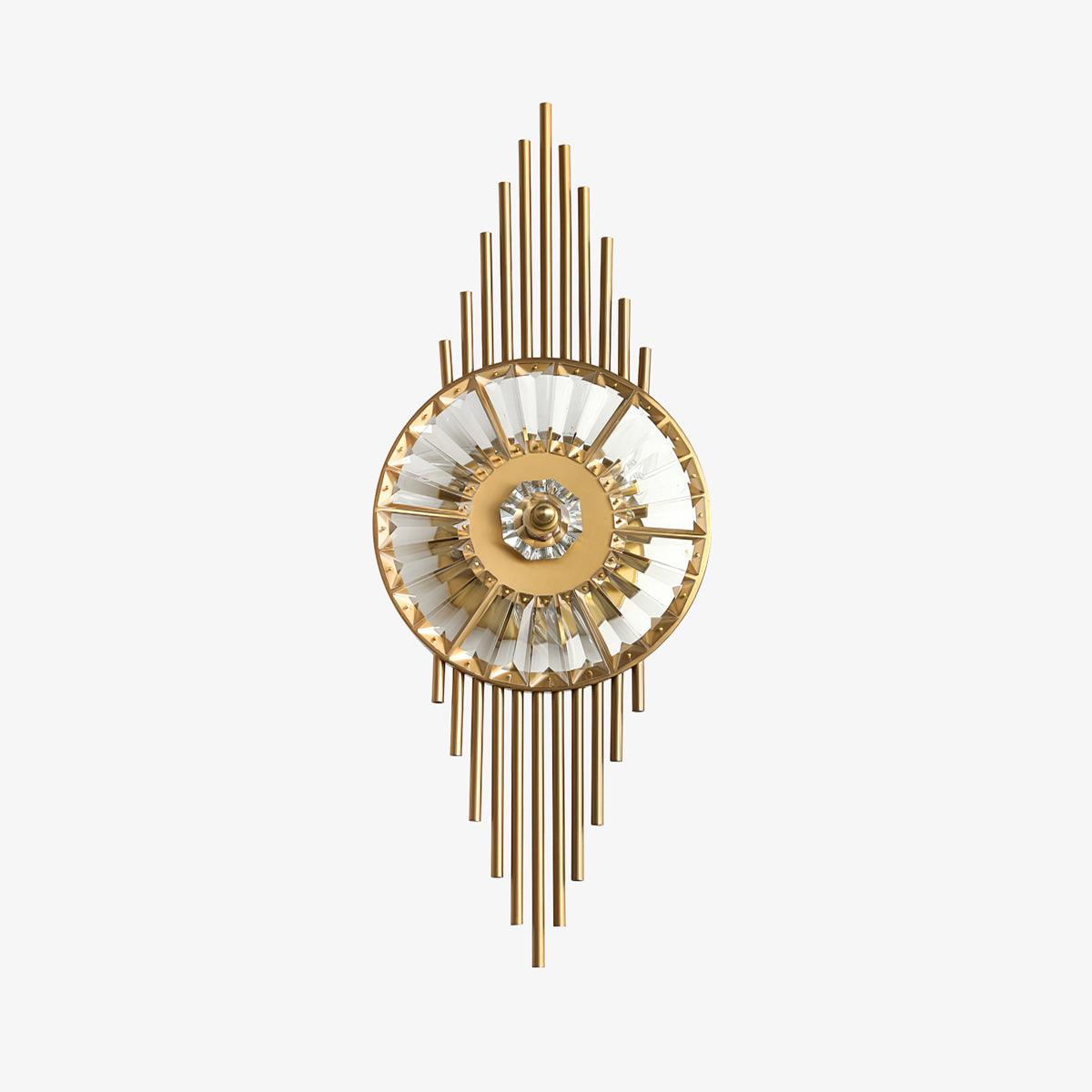 Cilirel Postmodern Luxe Goud Kristal wandlamp
