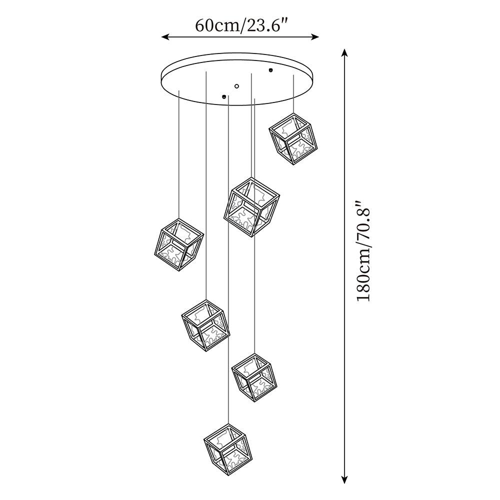 Lattice kroonluchter