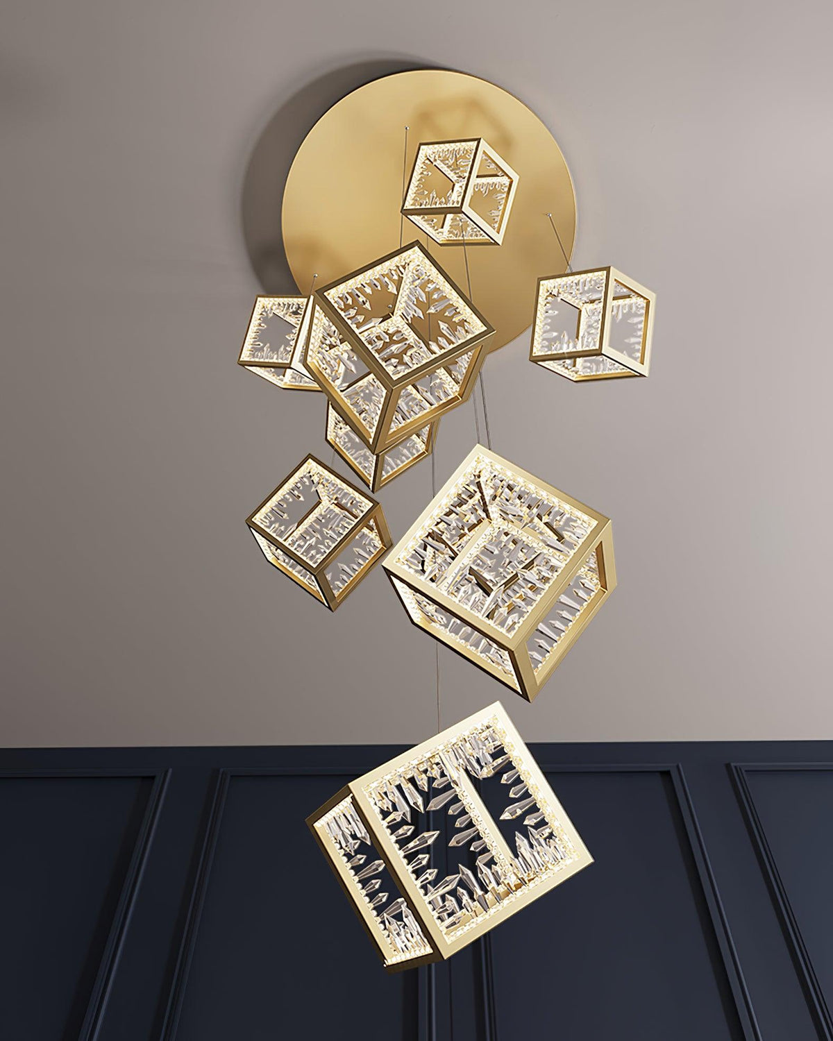 Lattice kroonluchter