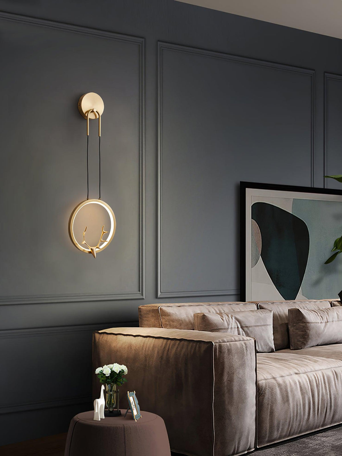 Kirixy Messing speels Wandlamp