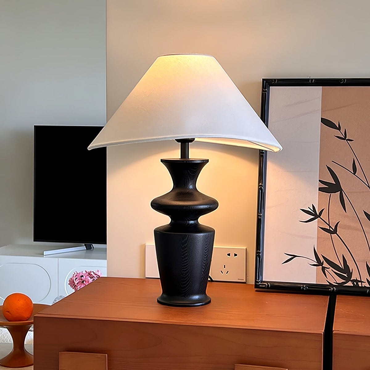 Arius Vintage Houten tafellamp