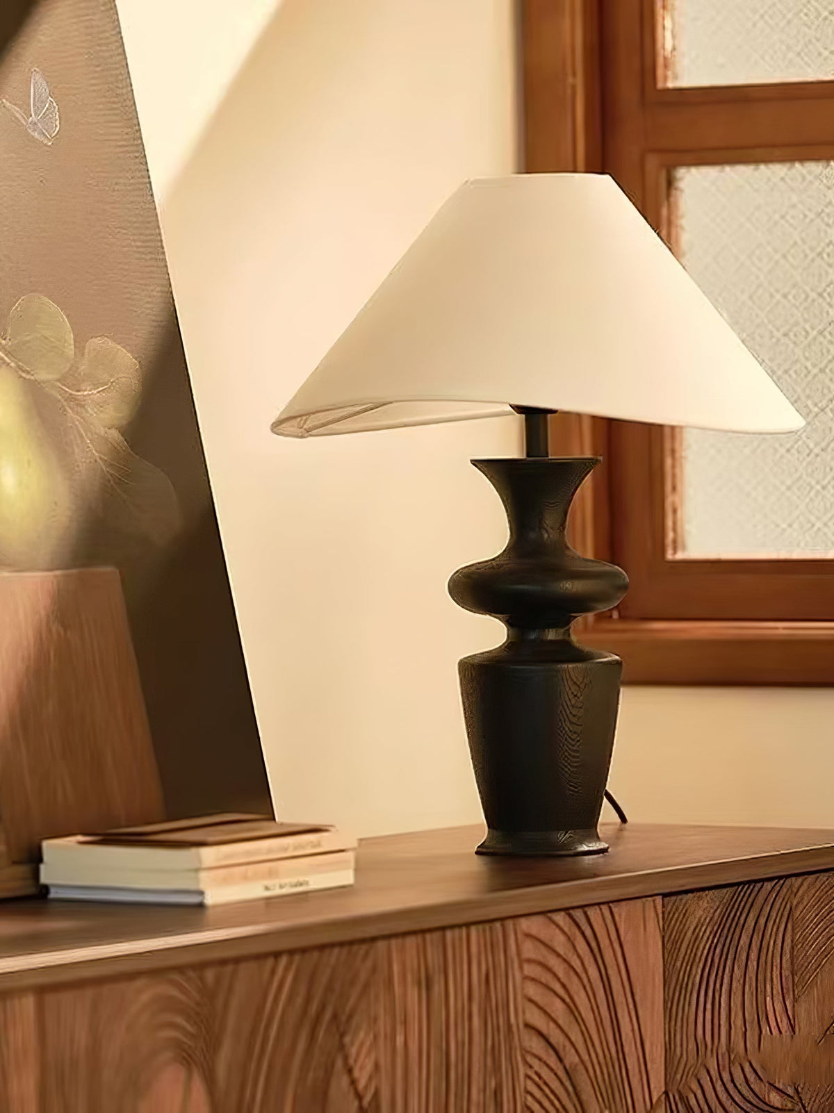 Arius Vintage Houten tafellamp