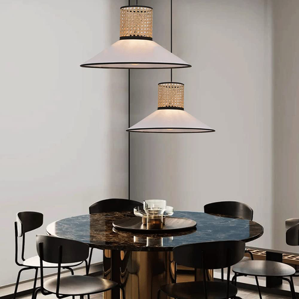 Ritta Grote LED Hanglamp Zwart Metaal Acryl Eetkamer Woonkamer