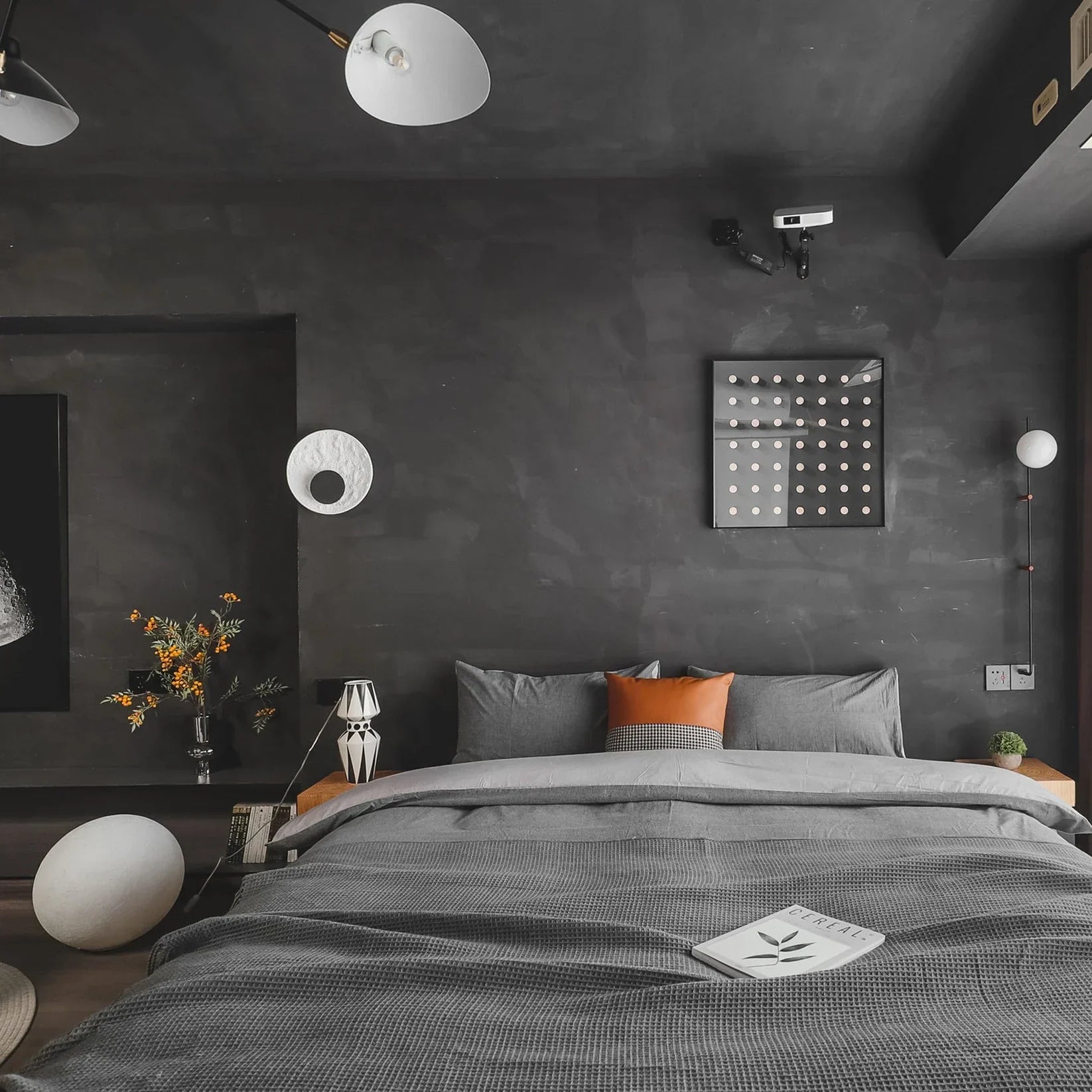 Byers Modern LED Ronde Hars Wandlamp Slaapkamer Eetkamer
