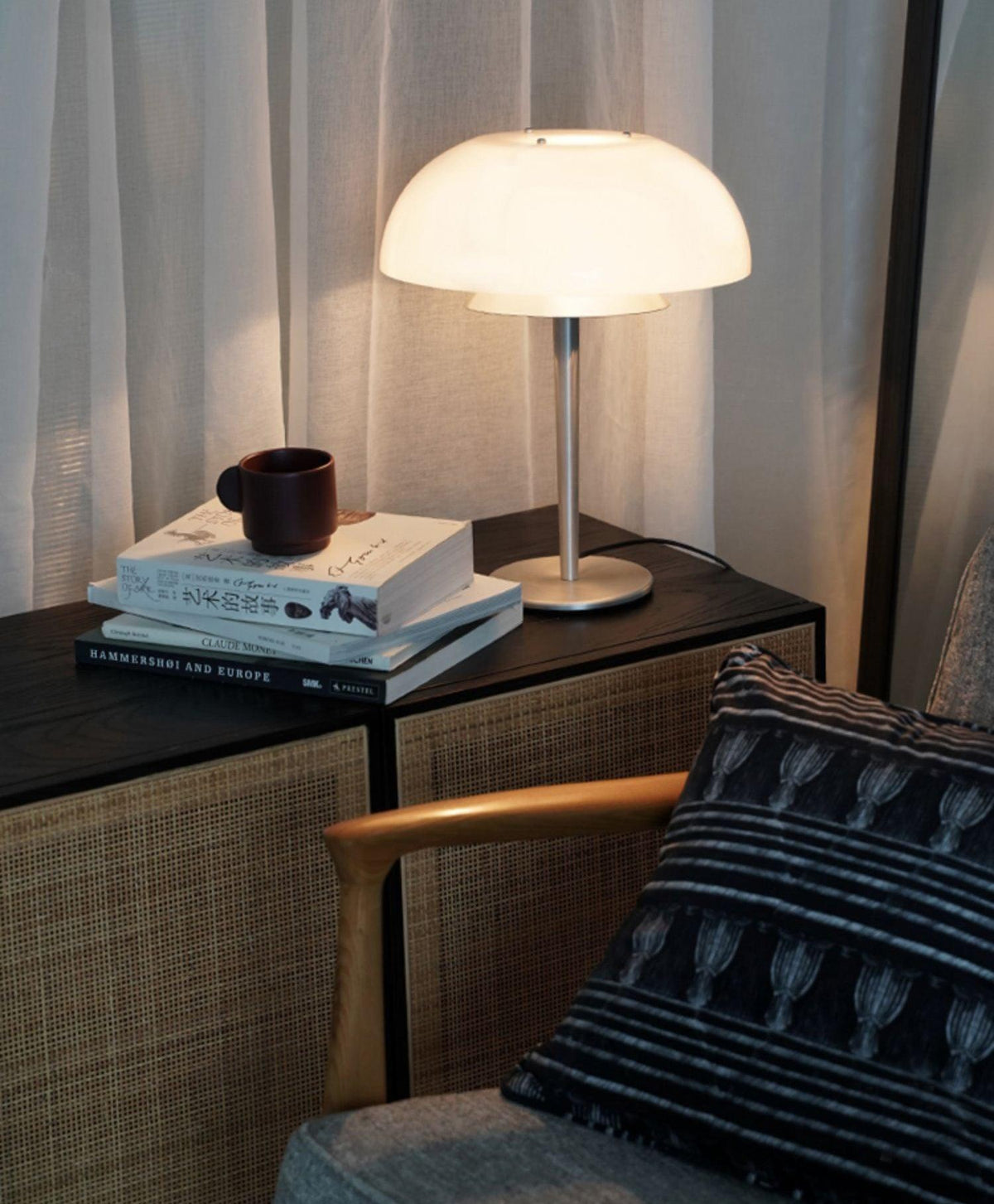 Nilten Moderne tafellamp van glas