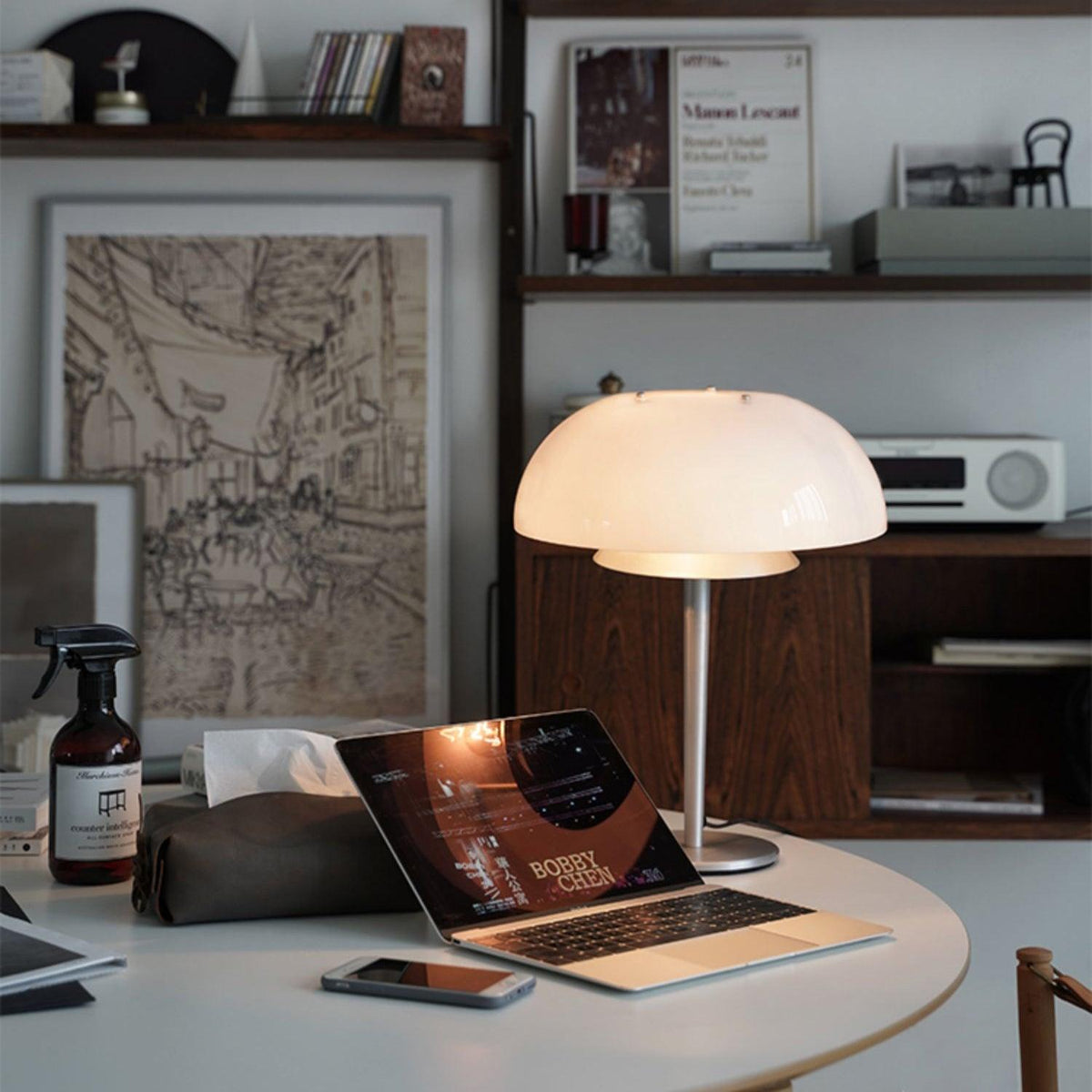 Nilten Moderne tafellamp van glas