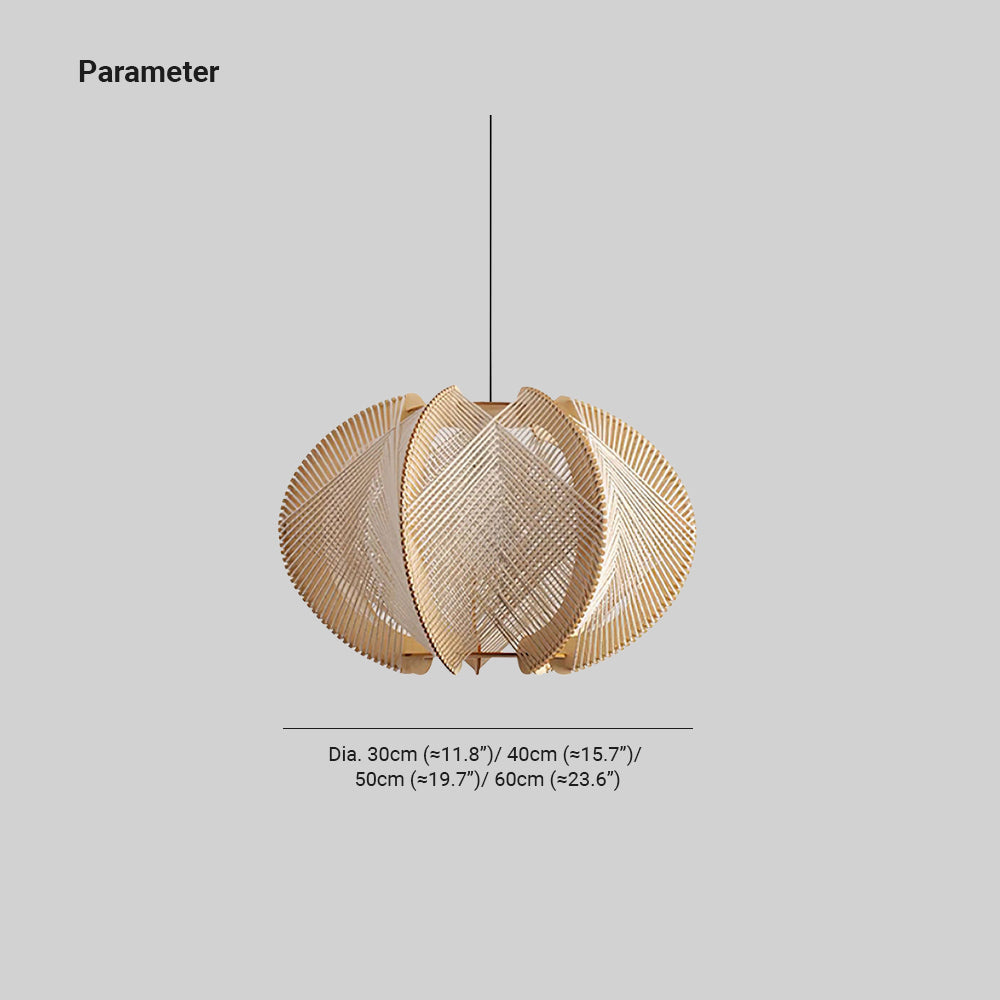 Muto Retro Rond LED Hanglampen Touw Eetkamer Woonkamer