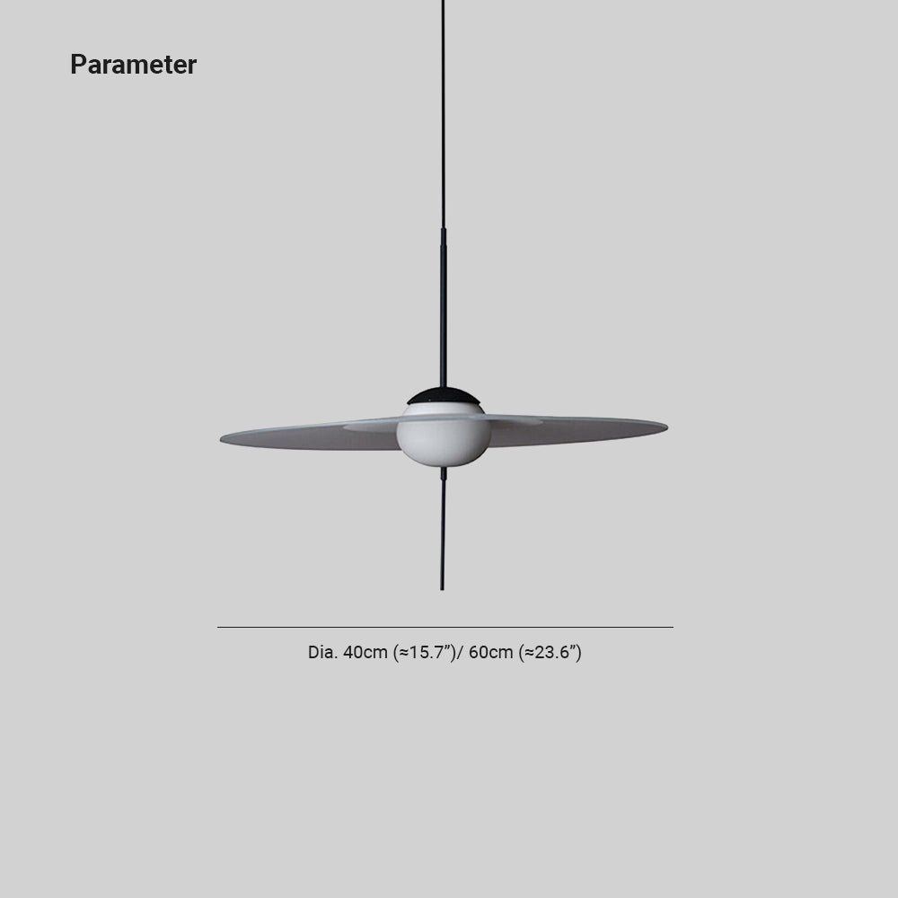 Cairns Modern Ronde Hanglampen Glas Acryl Eetkamer