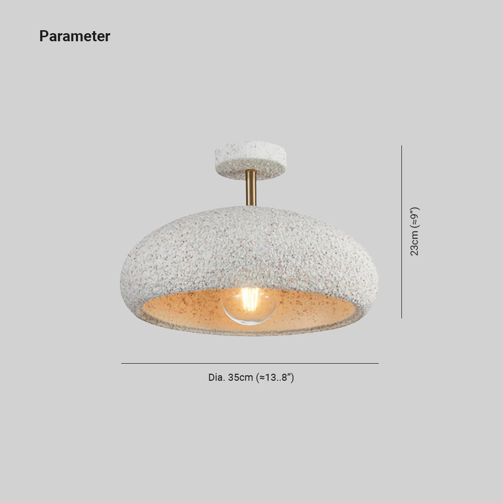 Byers Noords Flush Mount Inbouwmontage Hars Slaapkamer Eetkamer