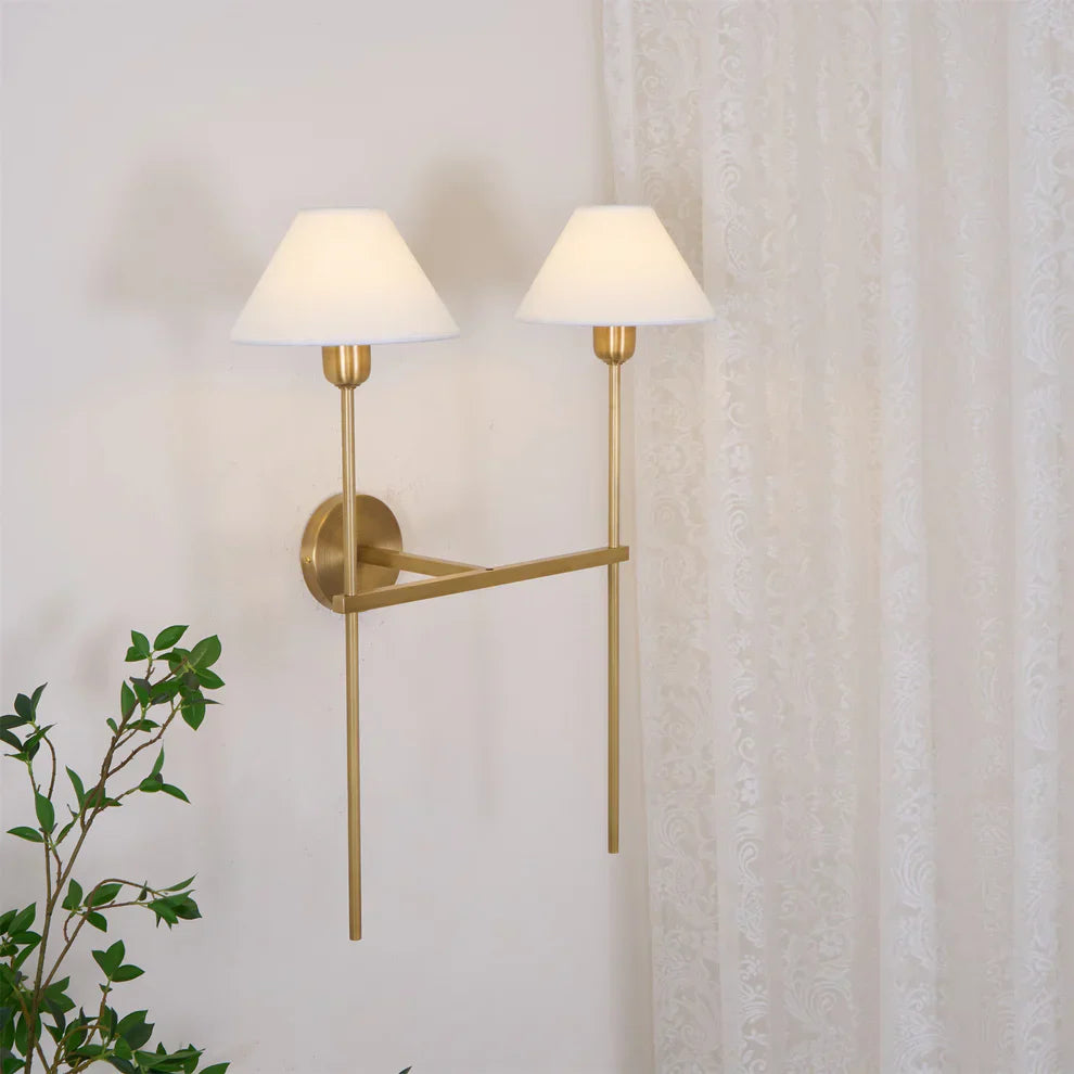 Alessio Vintage Klassiek Metaal Wandlamp Badkamer Slaapkamer Woonkamer