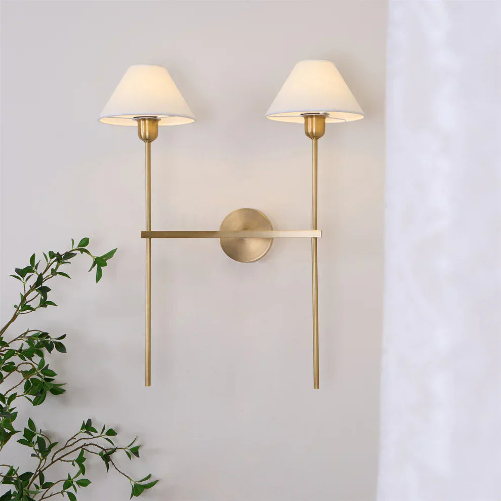 Alessio Vintage Klassiek Metaal Wandlamp Badkamer Slaapkamer Woonkamer