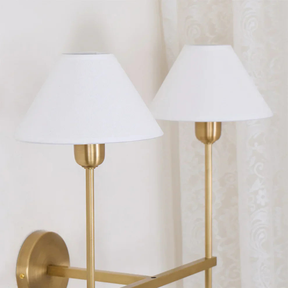 Alessio Vintage Klassiek Metaal Wandlamp Badkamer Slaapkamer Woonkamer