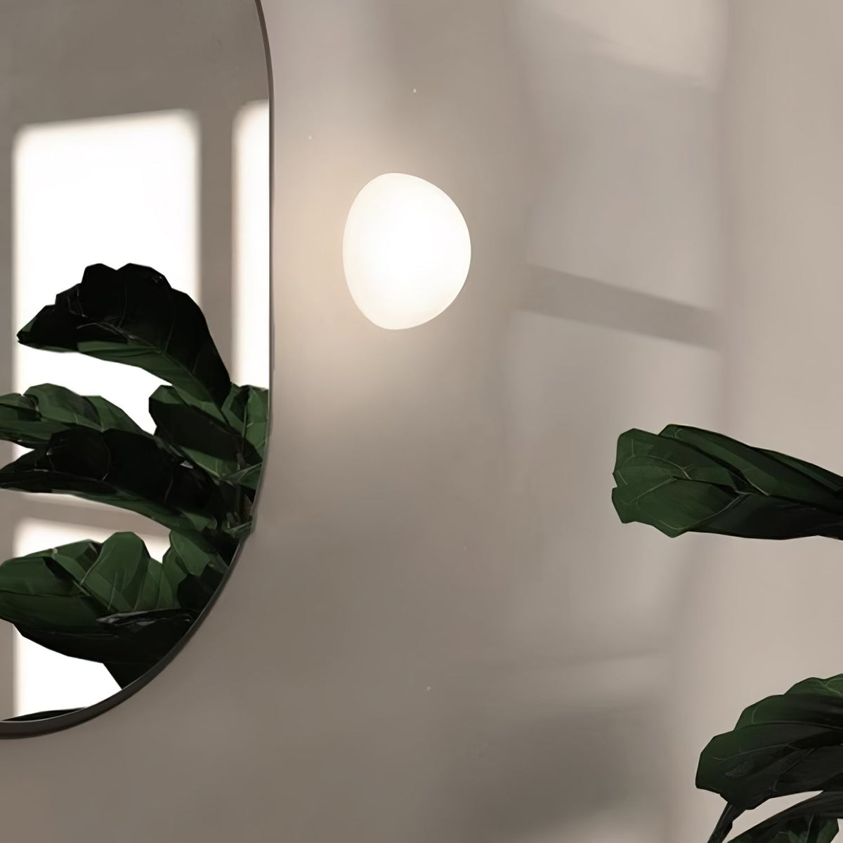 Vesilis Moderne minimalistische wandlamp van glas