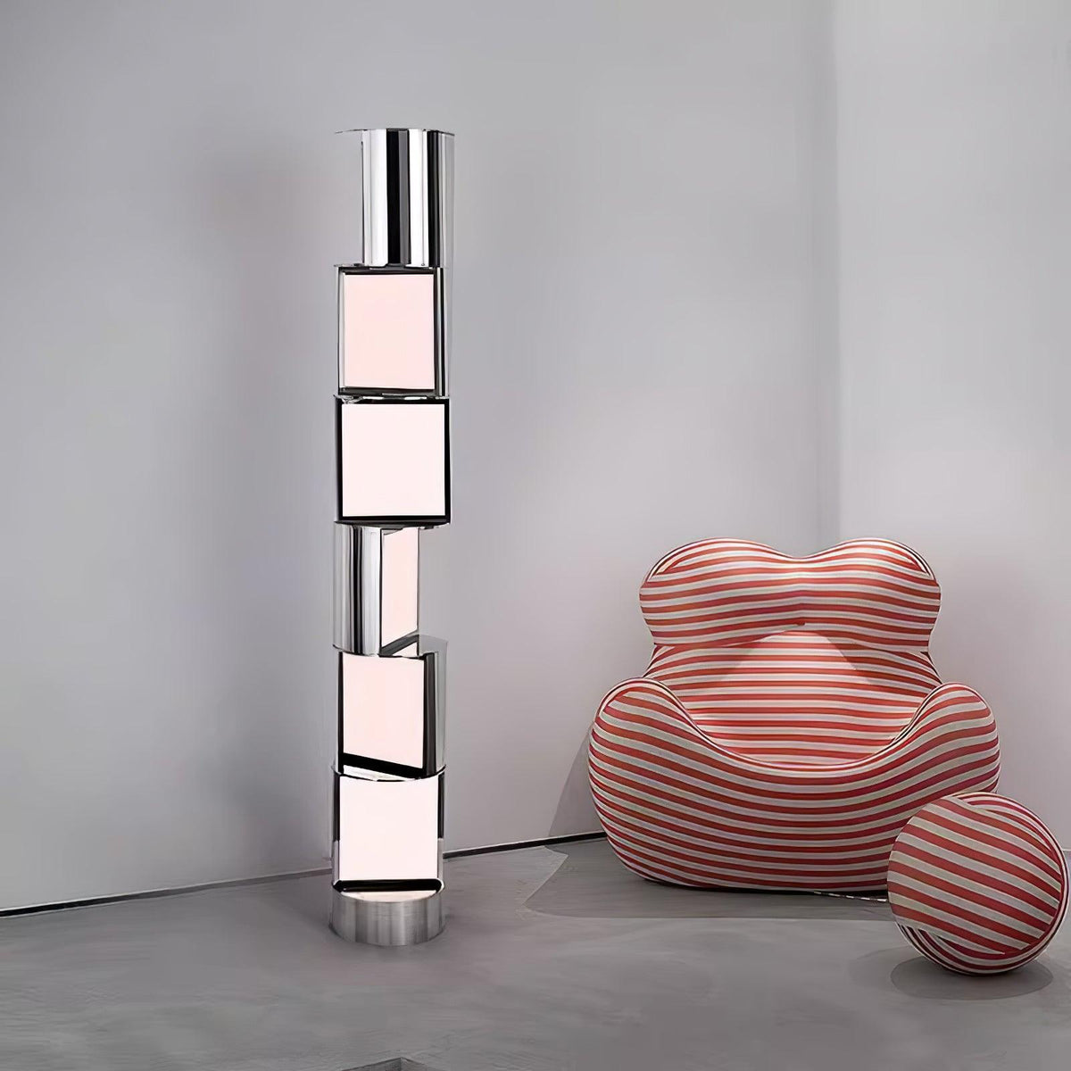 Votary Acrylzuil vloerlamp
