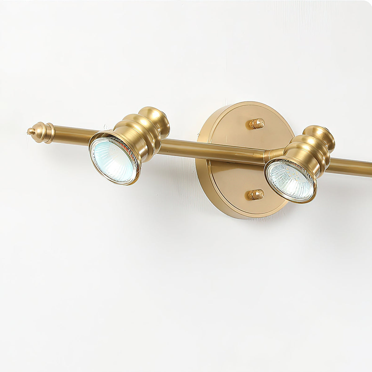 Corten messing wandlamp