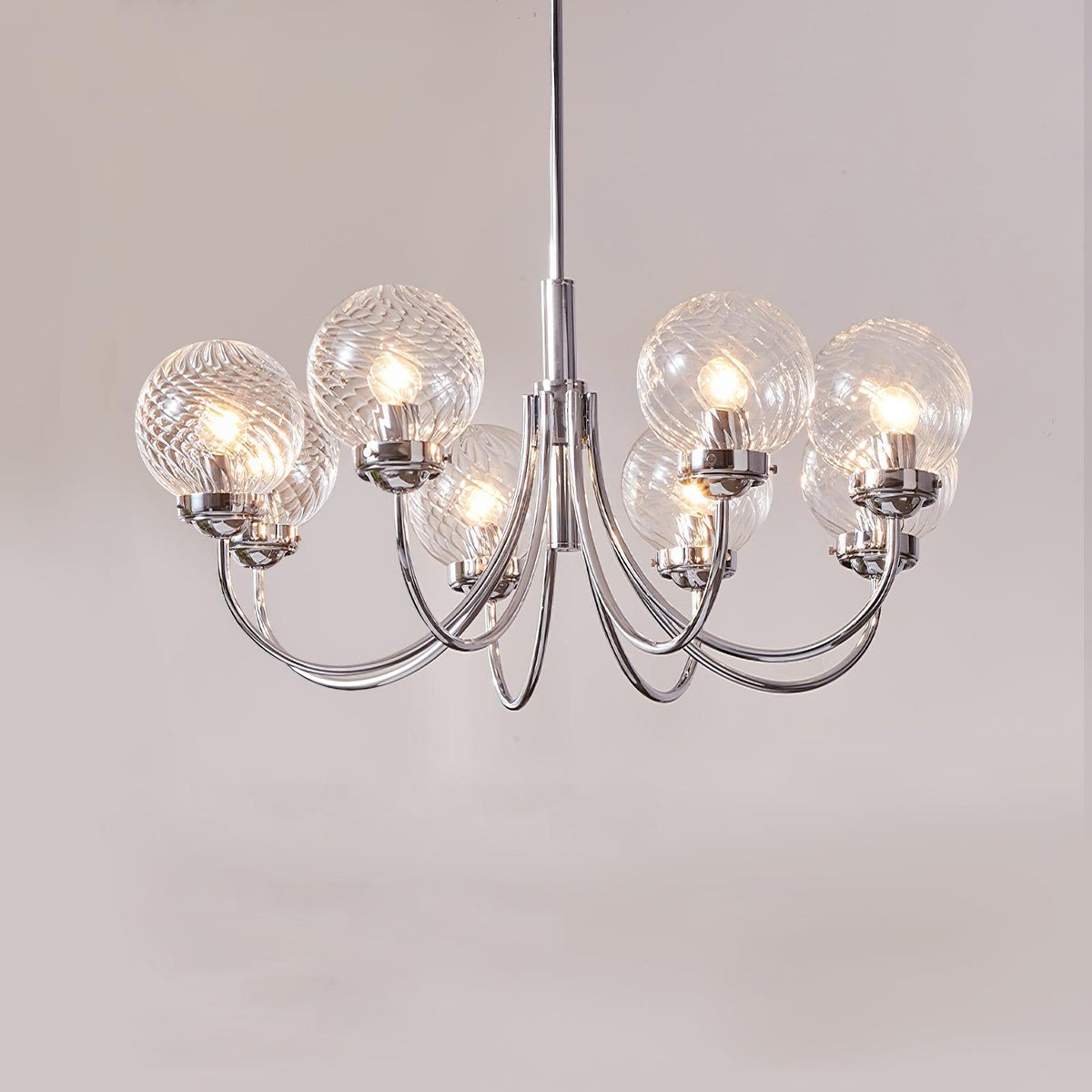 Armiriel elegantie Nordic glas Kroonluchter
