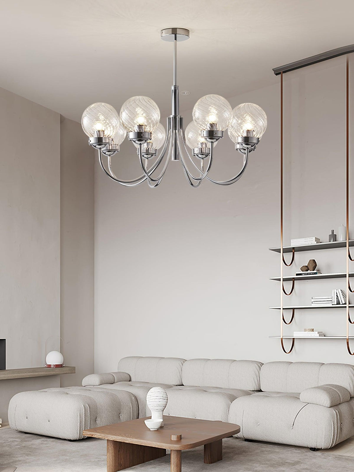 Armiriel elegantie Nordic glas Kroonluchter