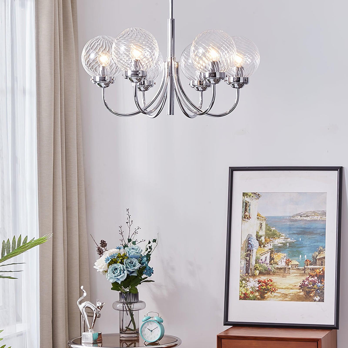 Armiriel elegantie Nordic glas Kroonluchter