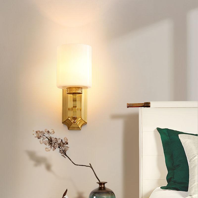Regal klassieke messing wandlamp