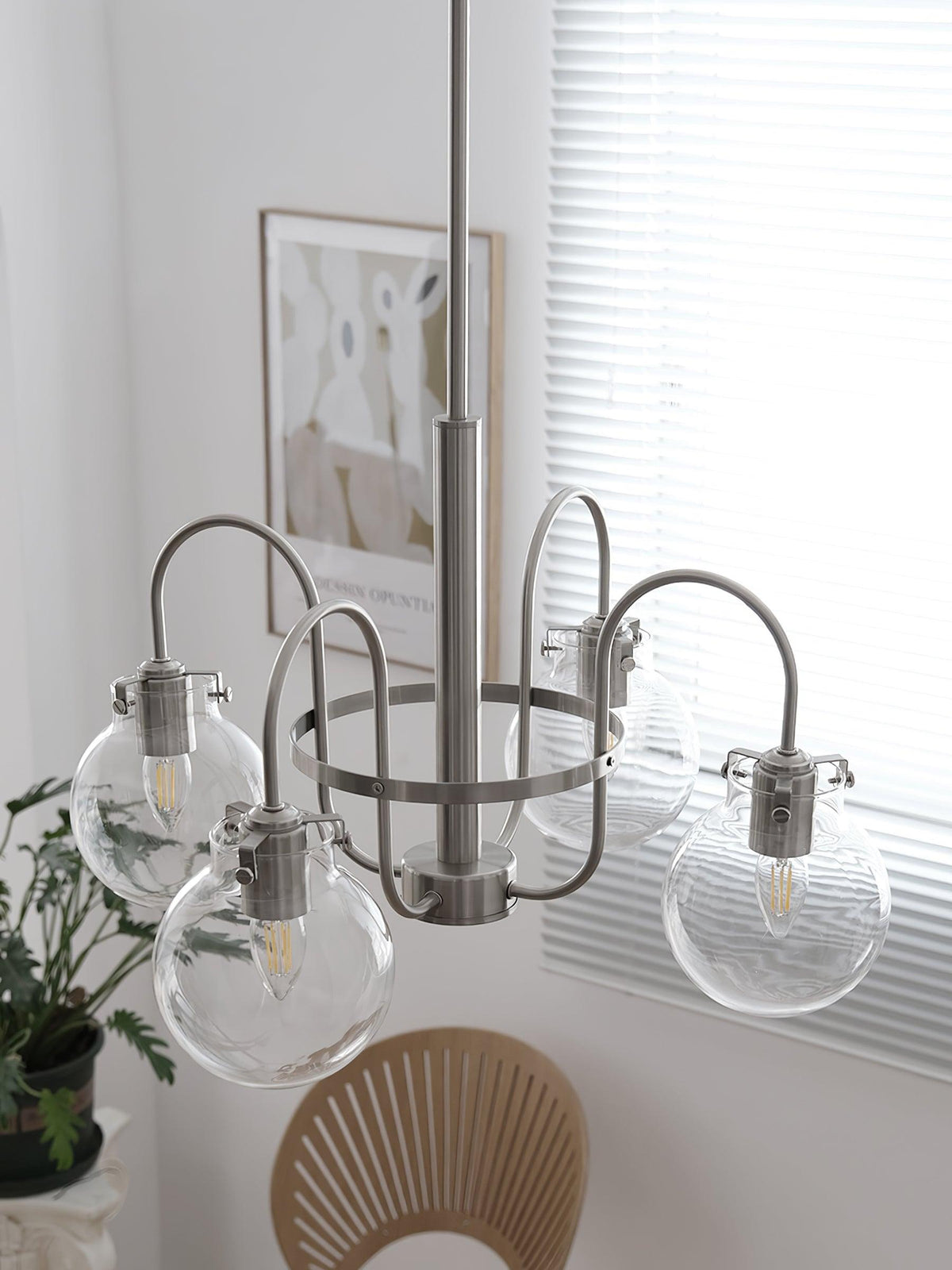 Verinyra Premium Noordse kunst glas kroonluchter