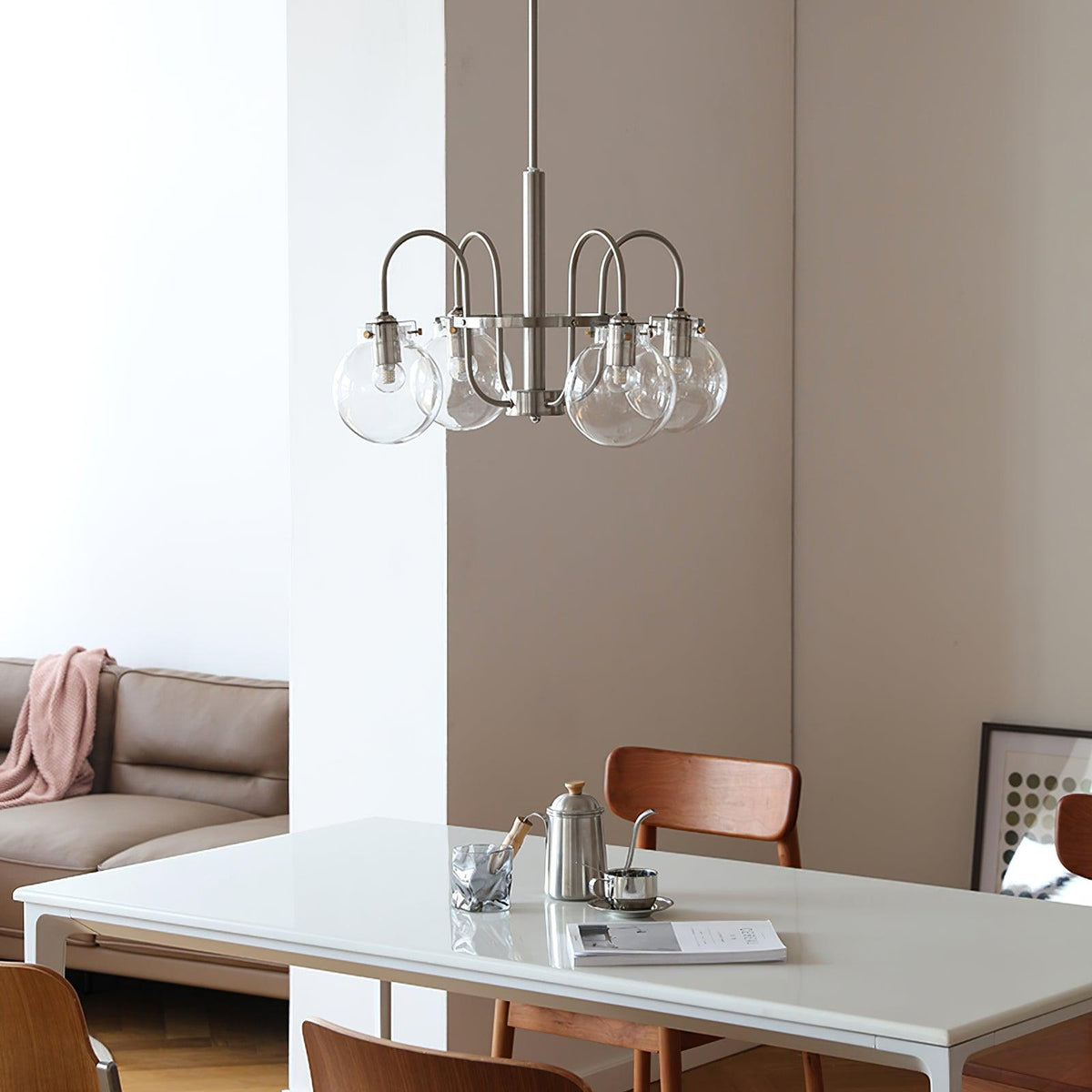 Verinyra Premium Noordse kunst glas kroonluchter