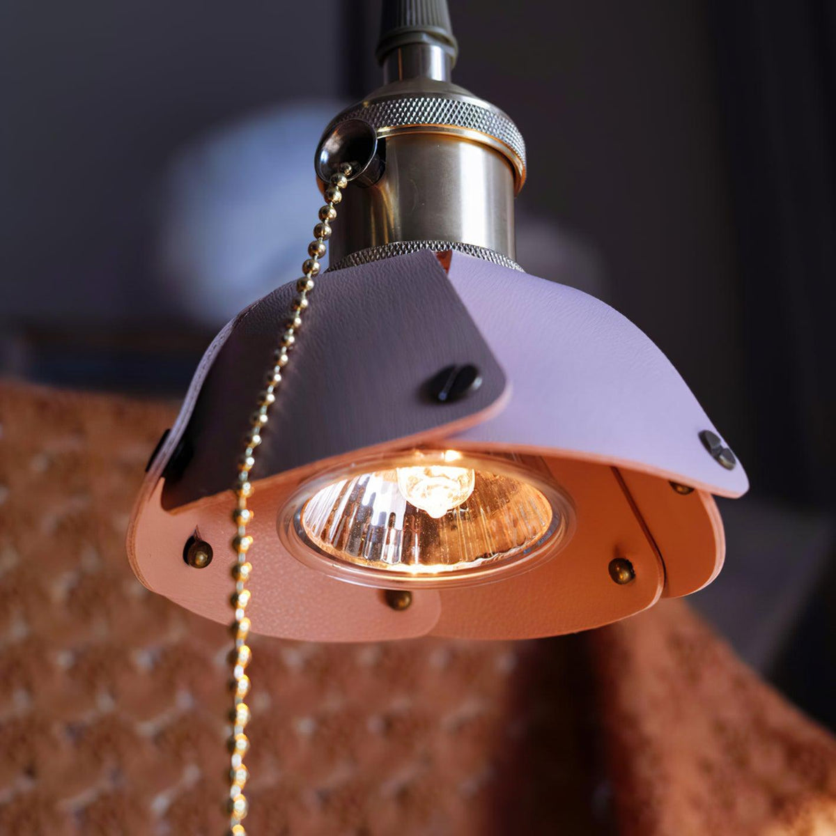 Clark Moderne tafellamp van hout