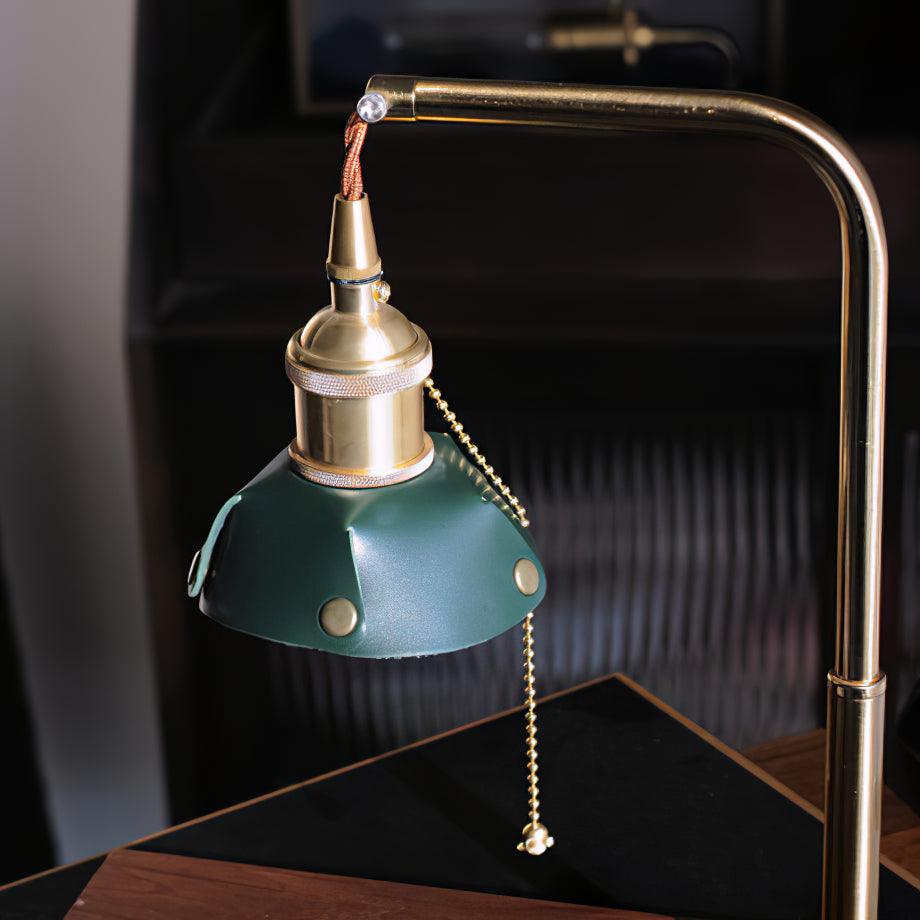 Clark Moderne tafellamp van hout