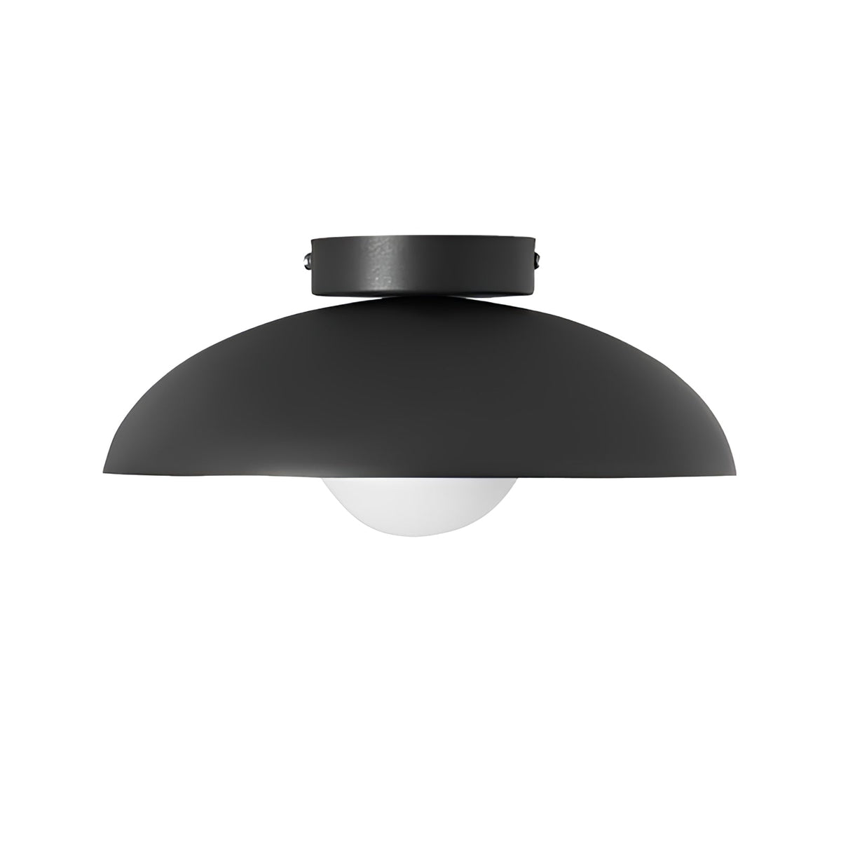 Zontes Noordse kunst koepelvormige glas plafondlamp