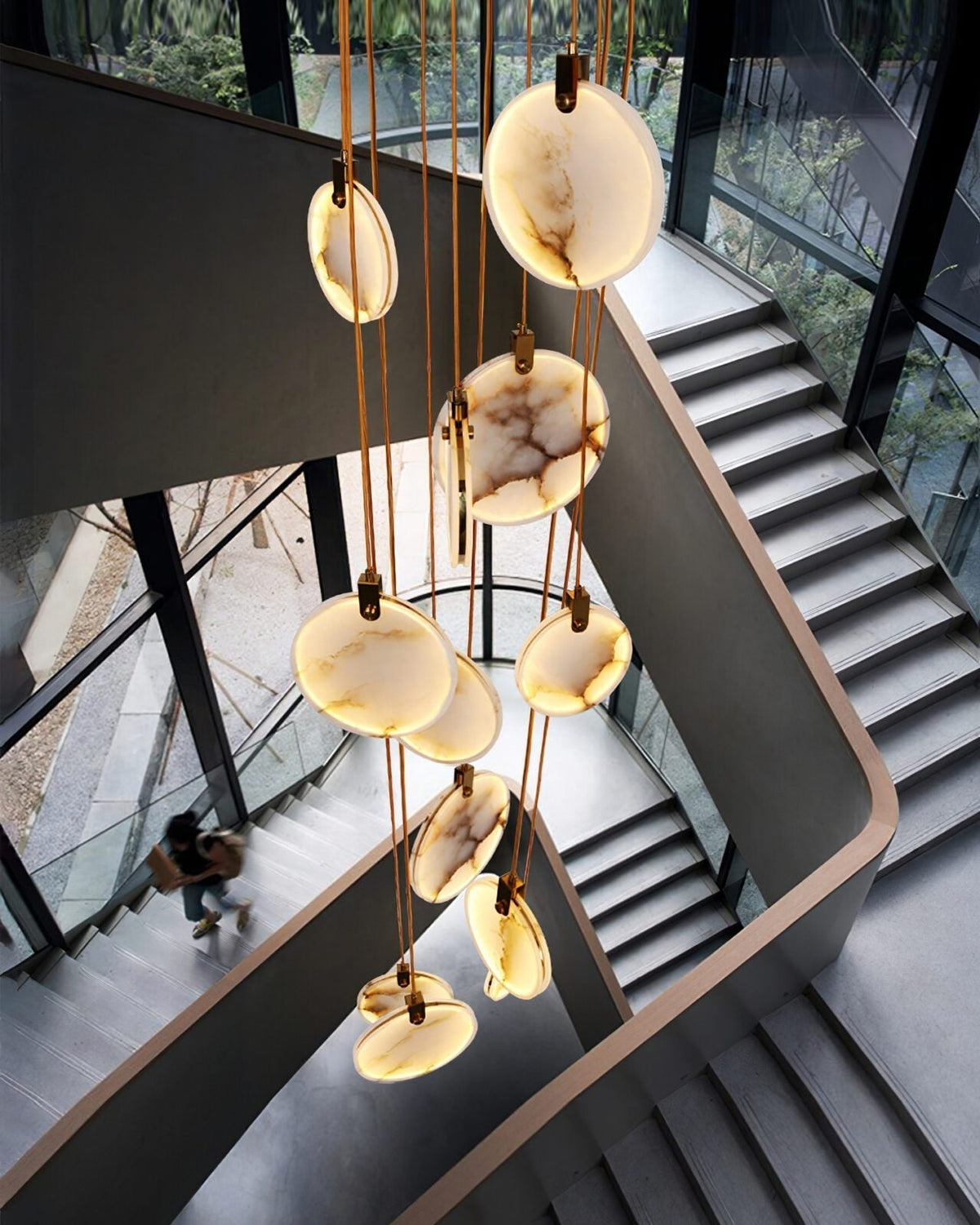 Lynore hanglamp van albast