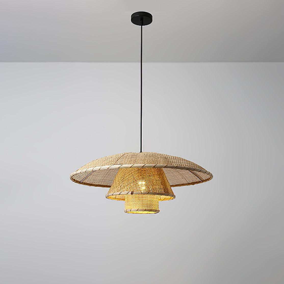 Arixu Vintage hanglamp van rotan