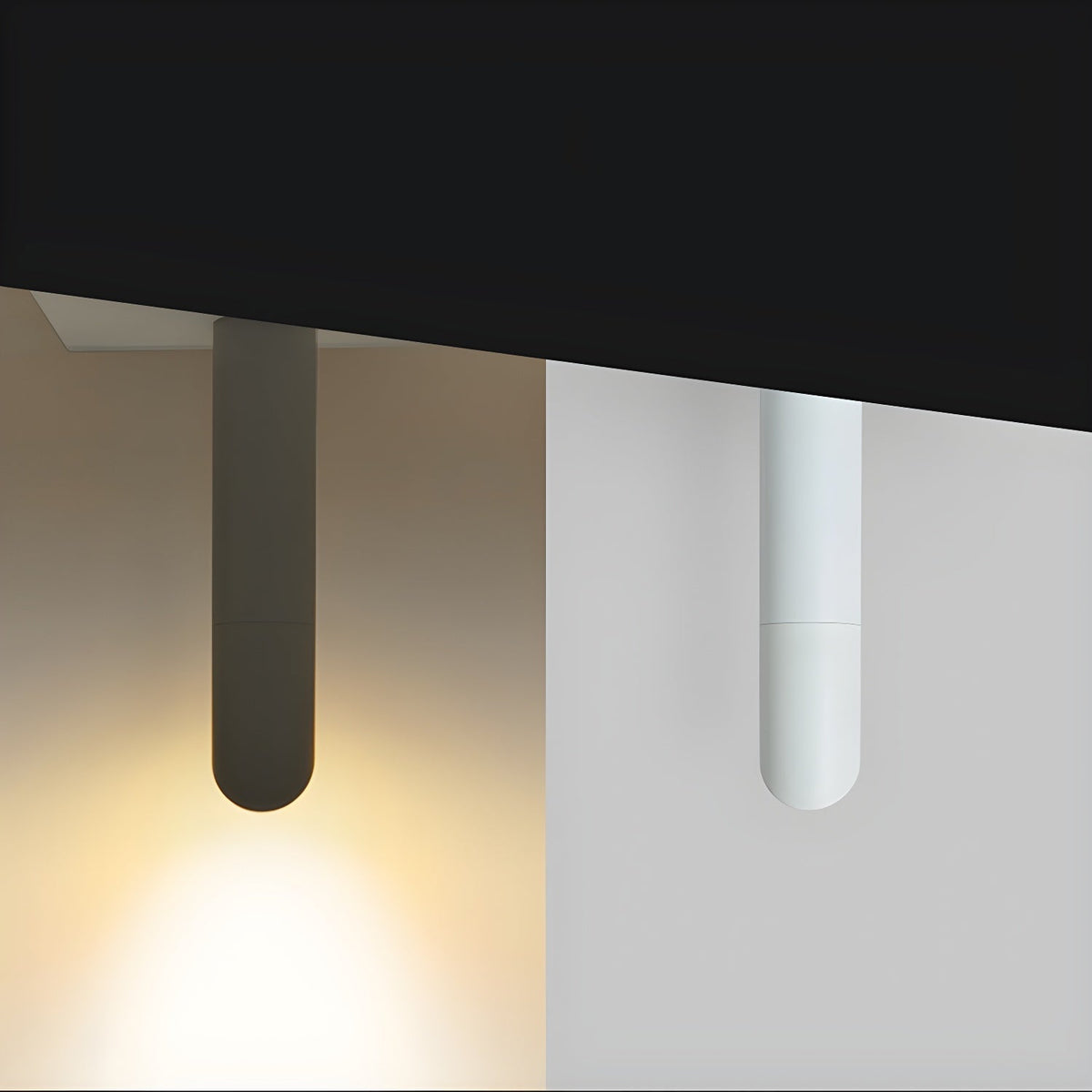 Mirinel Moderne minimalistische buisplafondlamp naar beneden
