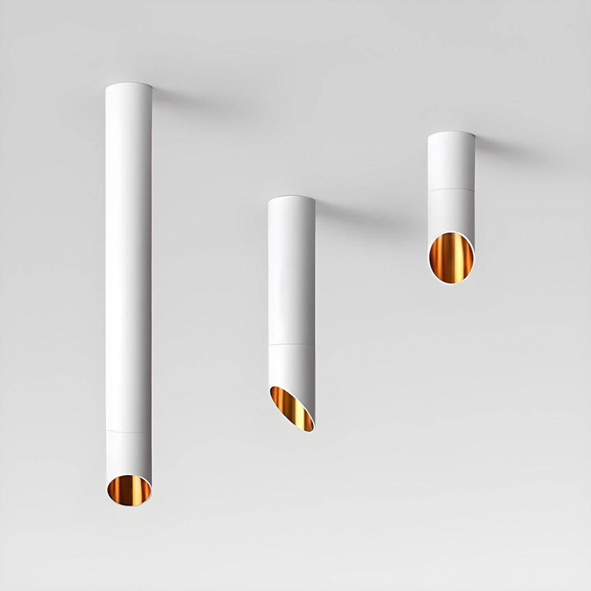 Mirinel Moderne minimalistische buisplafondlamp naar beneden