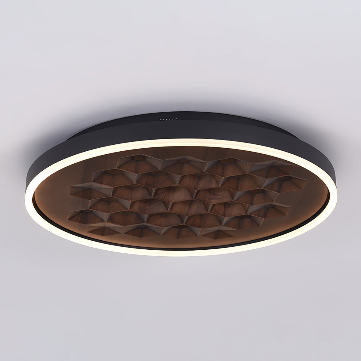 Cevynira Textured brons Vlakke plafondlamp