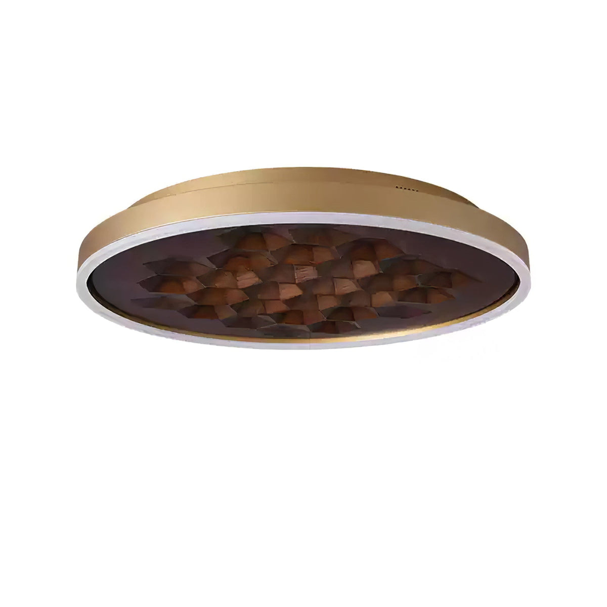 Cevynira Textured brons Vlakke plafondlamp