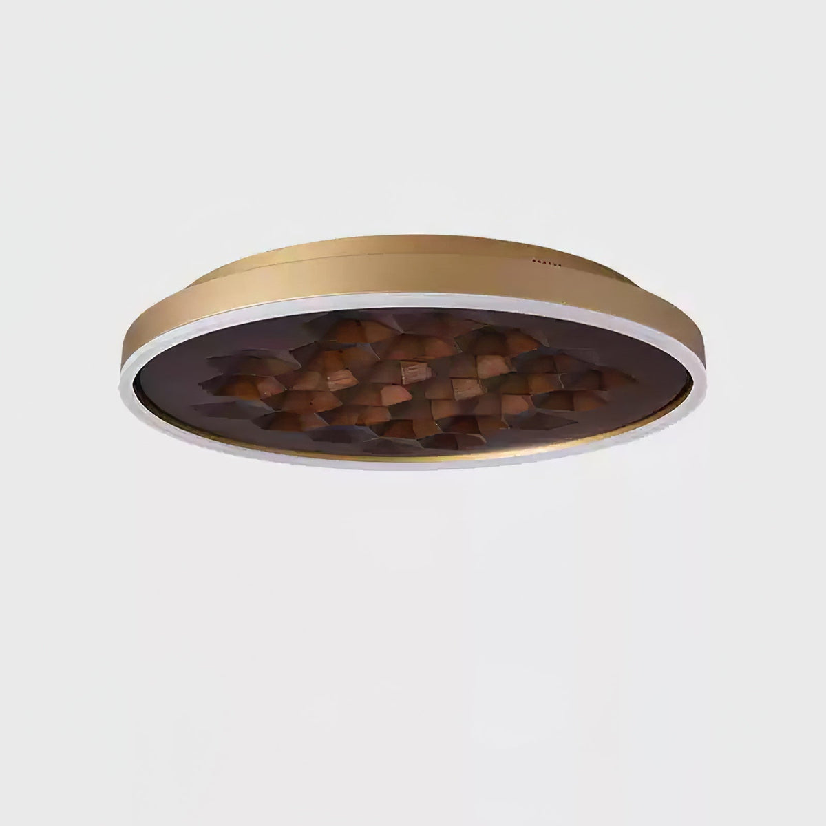 Cevynira Textured brons Vlakke plafondlamp