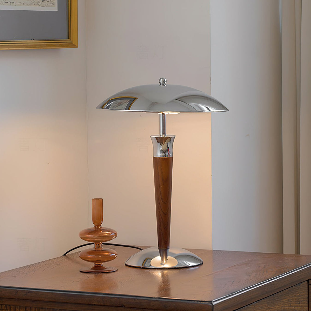 Viraivelle Retro chroom vloerlamp