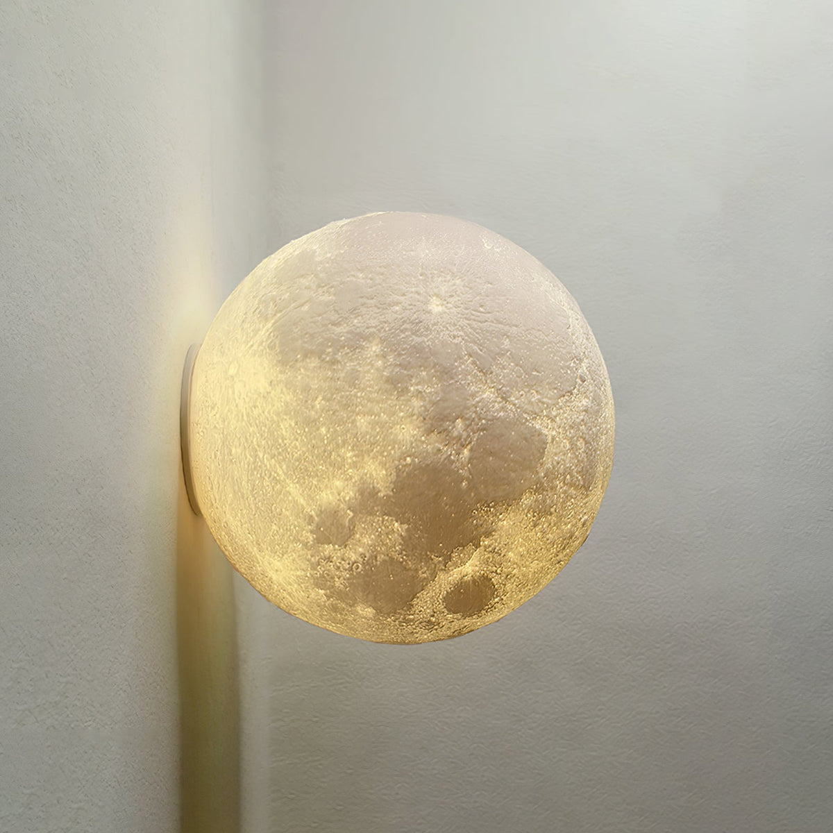 Brivel Noordse kunst Maan 3D wandlamp van kunststof