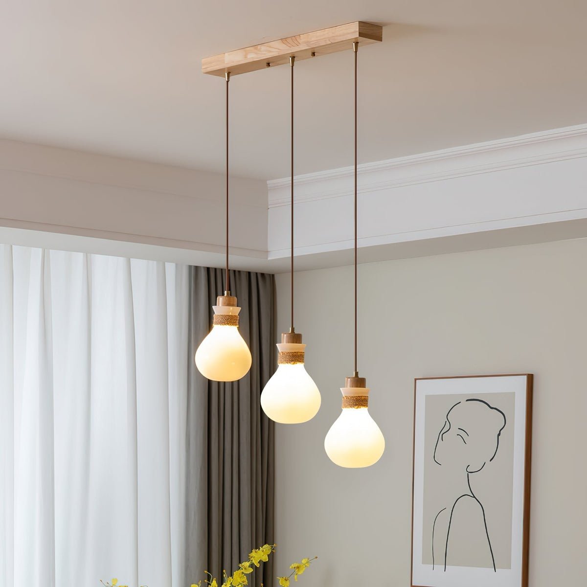 Teriivaine hanglamp