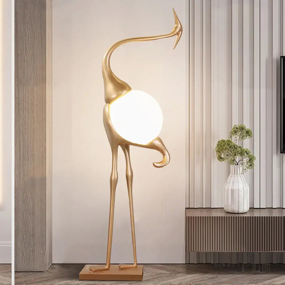 Uraearae wandlamp in vorm van een kraan