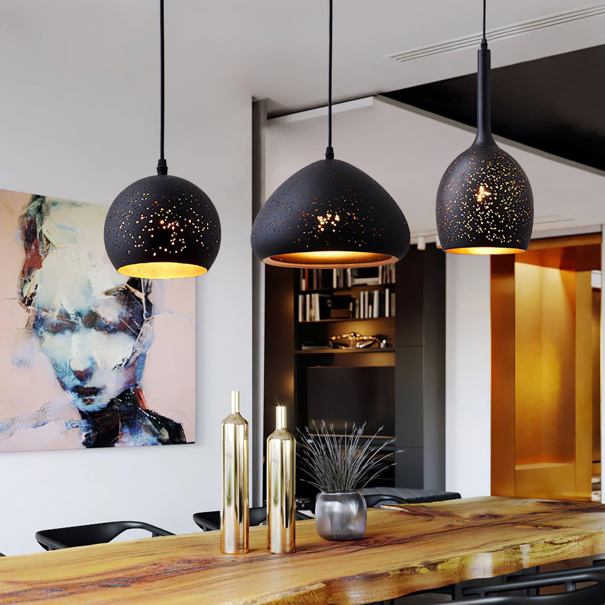 Calania Hollow Industrial hanglamp