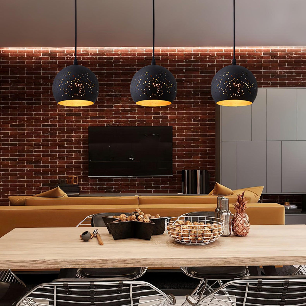 Calania Hollow Industrial hanglamp