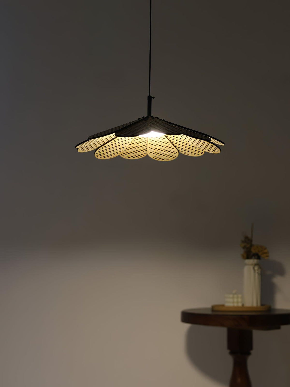 Zevarus Noordse kunst Wabi-Sabi hout hanglamp