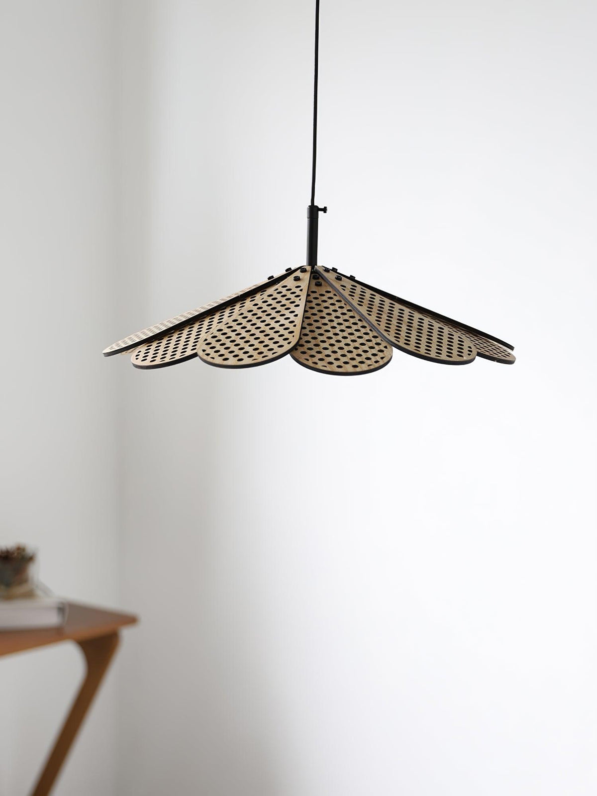 Zevarus Noordse kunst Wabi-Sabi hout hanglamp