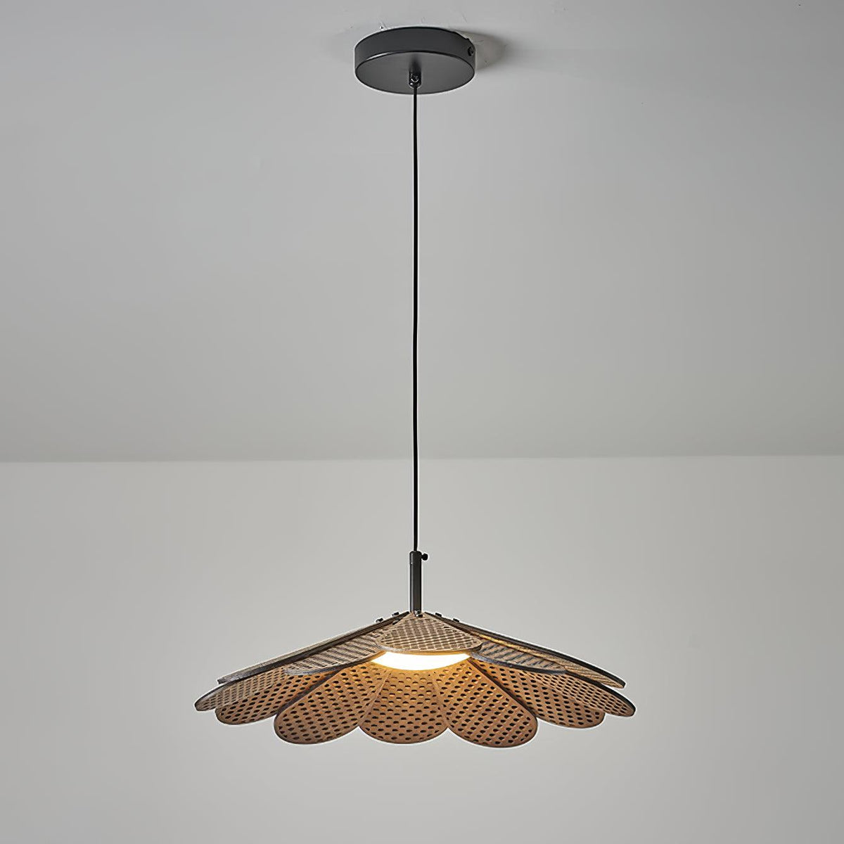 Zevarus Noordse kunst Wabi-Sabi hout hanglamp