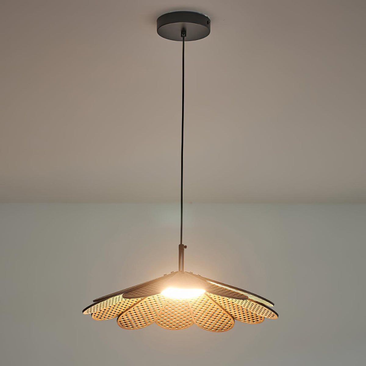 Zevarus Noordse kunst Wabi-Sabi hout hanglamp