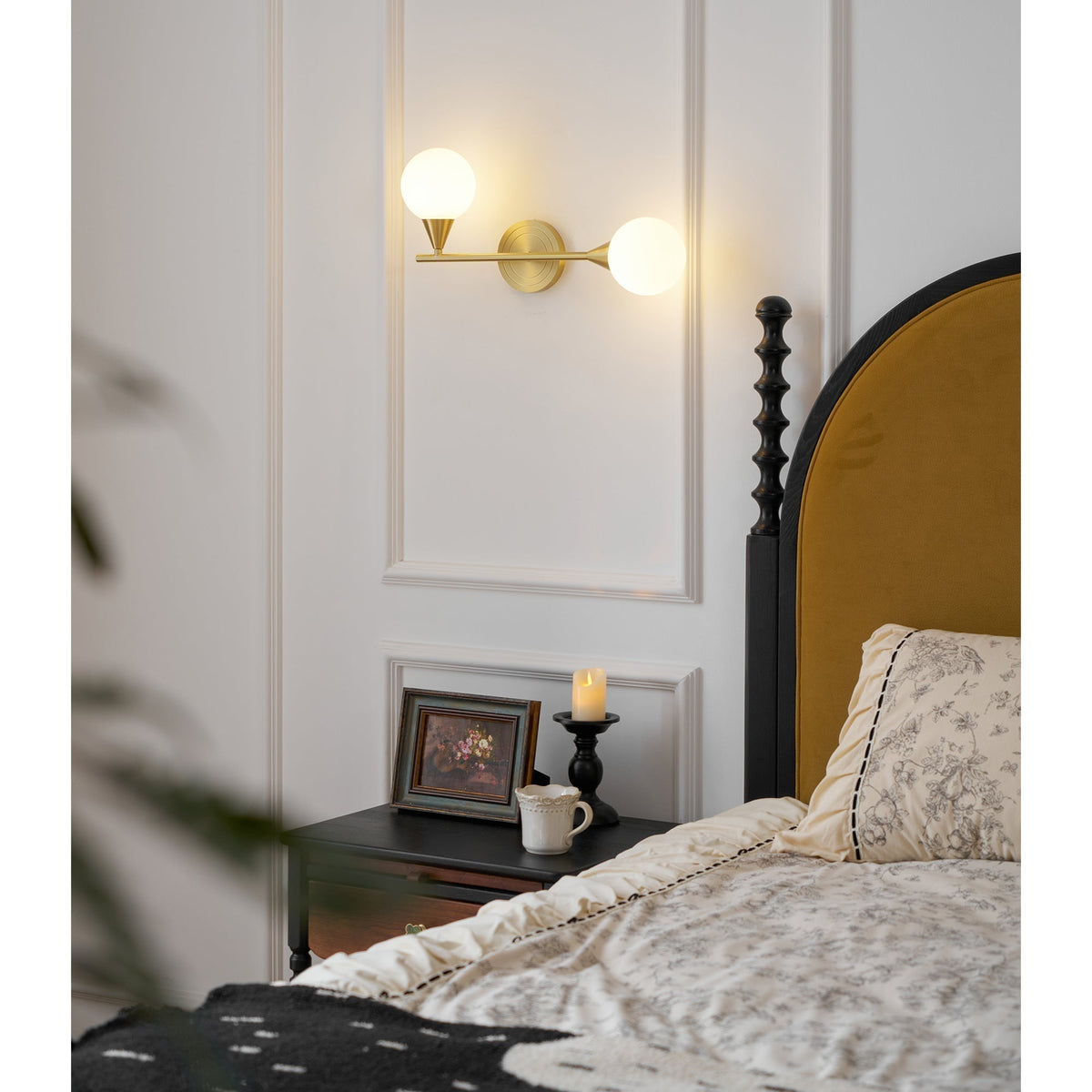 Orbilist wandlamp