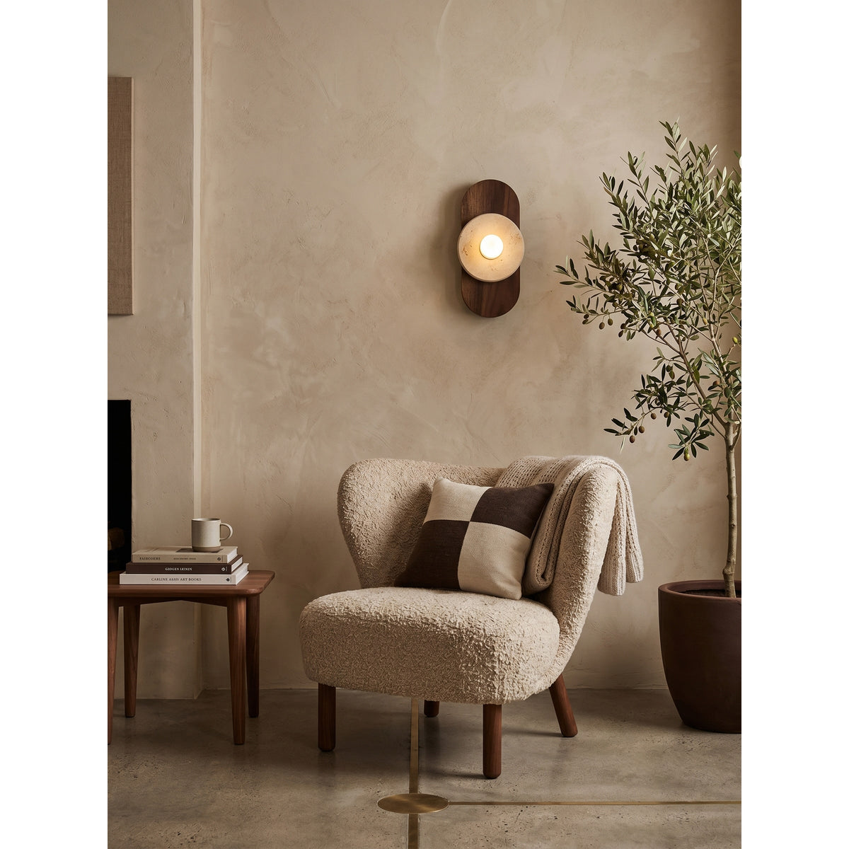 Mirorielle wandlamp