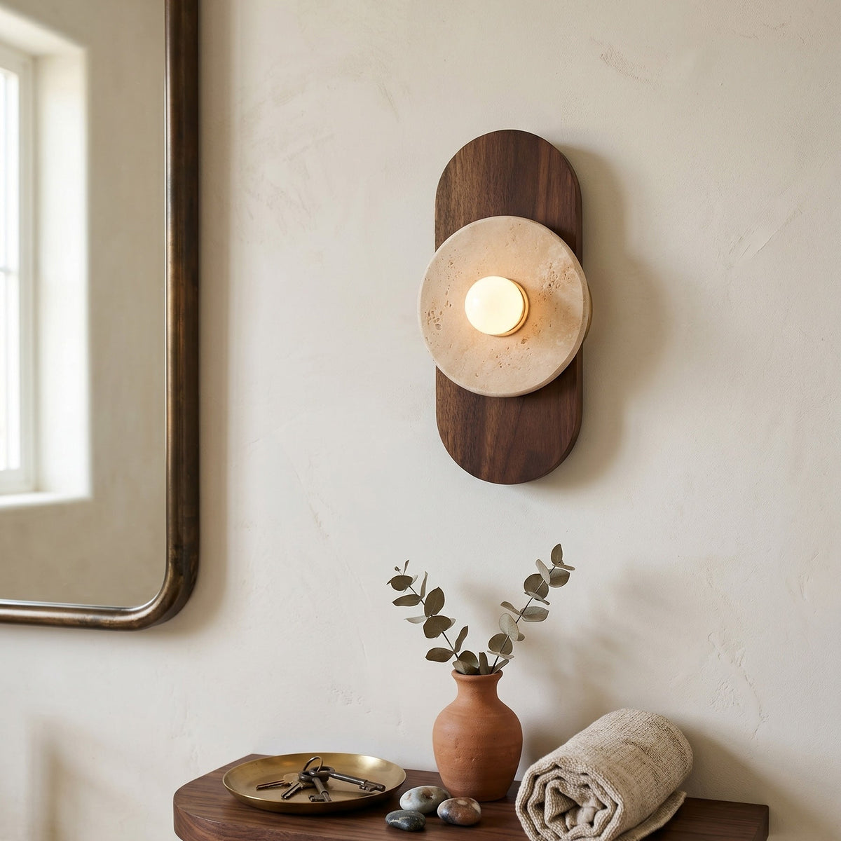 Mirorielle wandlamp