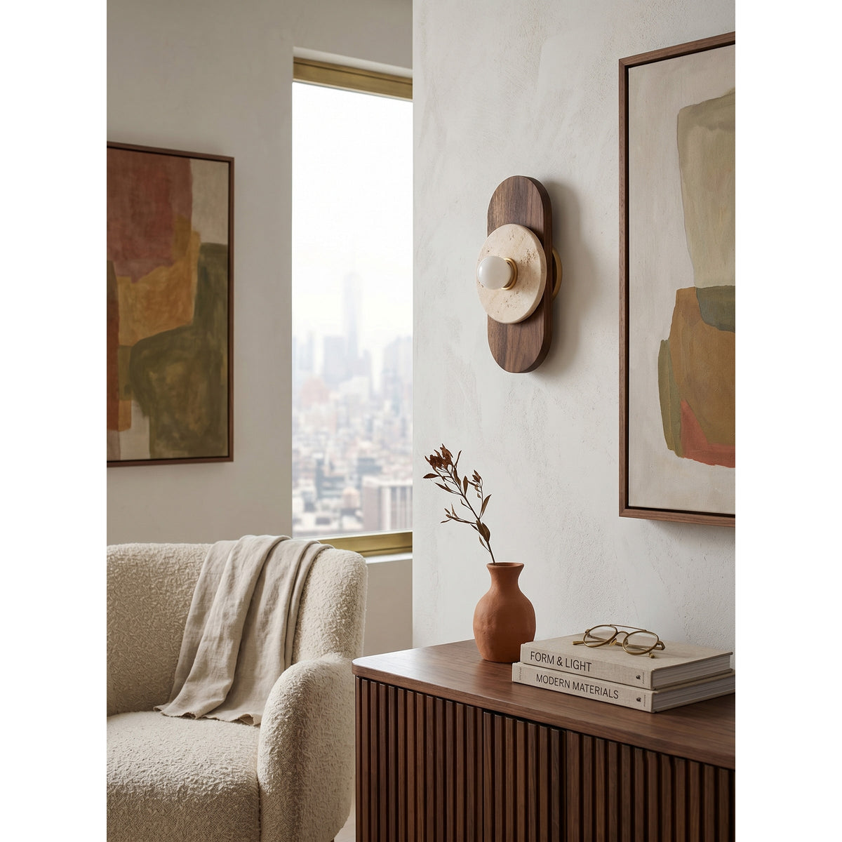 Mirorielle wandlamp