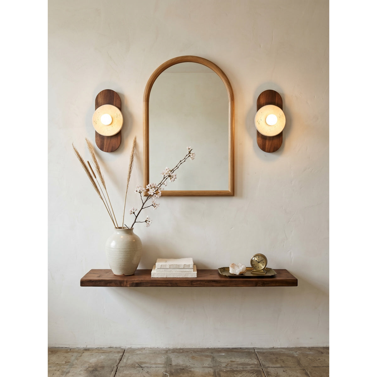 Mirorielle wandlamp